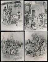 32 db pornográf grafika másolata 15x11 cm