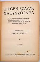 Idegen szavak nagyszótára. Szerk.: Szécsi Ferenc. Bp., é.n., Universum. Kiadói egészvászon kötés, ki...