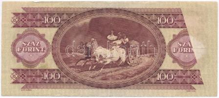 1980. 100Ft nyomathibával T:III