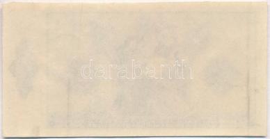 1940. 2P fázis, csak hátlapi nyomat, vágott T:III