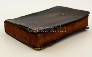 cca 1800 Azonosítatlan személy kézzel írt naplója, benne versekkel, feljegyzésekkel, praktikus tudni...