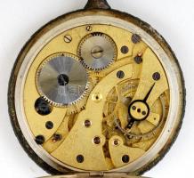 Uniom Chronométre ezüst(Ag) zsebóra, jelzett, d: 5 cm, nem jár, bruttó: 59,7 g