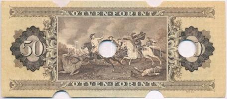 1983. 50Ft érvénytelenítve lyukasztásokkal T:III