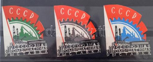 3 db szovjet levélzáró