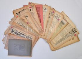 cca 1910-1930 19 db háború előtti újság: Magyarság, képes újságok