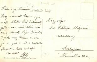 Abaszéplak, Krásna nad Hornádom; Fő utca a régi káptalani épülettel, Szövetkezeti üzlet / main stree...