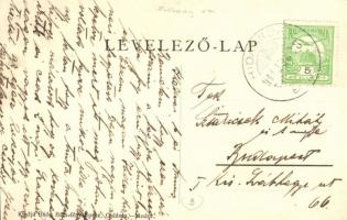 Hidaskürt, Mostová; Római katolikus iskola, utcakép szövetkezeti üzlettel. Bódy Béla fényképész kiad...