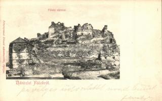 Fülek, Filakovo; várrom. Divald műintézete / castle ruins