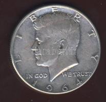 USA 1964. 1/2$ Ag "Kennedy" T:2