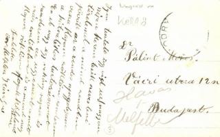 Kékkő, Modri-Kamen, Modry Kamen, Blauenstein; utcakép vendéglővel / Hosinec / street view, restauran...