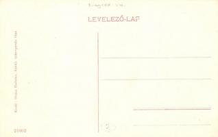 Kékkő, Modry Kamen, Blauenstein; Ferenc József tér, Hősi emlék. Kiadó Weisz Bertalan / square, monum...