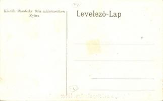 Kistapolcsány, Topolcianky; Tekepálya a főhercegi parkban. Készült Rasofszky Béla müintézetében / bo...