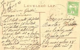 Léva, Levice; Schöller kastély. Schulcz Ignác kiadása / castle