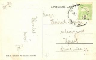 Nagymihály, Michalovce; Takarékpénztár, Ipar és Kereskedelmi Bank, Lichtig Hermann üzlete. Ifj. Grün...