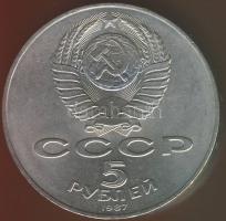 Szovjetunió 1987. 5R "70 éves a NOSZF" T:BU exBU pici ph.