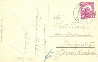 Oroszvár, Rusovce; Államrendőrség. Berl Simon kiadása / police station