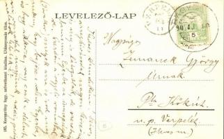 Ragyolc, Radzovce; Jegyzői lak, utcakép / notary's home, street view