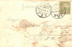 Szepesszombat, Spisská Sobota, Georgenberg;Városház és Katolikus templom / town hall, church  (fl)