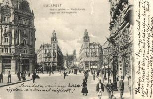 Budapest V. Kígyó tér, Klotild paloták, Takarékpénztár, D. T. C., L. 24058. (EK)