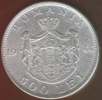 Románia 1944. 500L Ag T:2