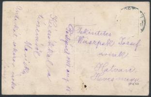 1918 Pöstyén, Piestany - 3 db RÉGI fotó képeslap a pöstyéni Kerti Ünnepről (Gartenfest), katonák és ...