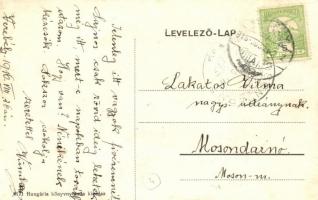 Verebély, Vráble; Fő utca, Takarékpénztár / main street, savings bank