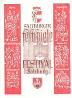 1947 Salzburg, Festspiele Festival / festival advertisement card (b)