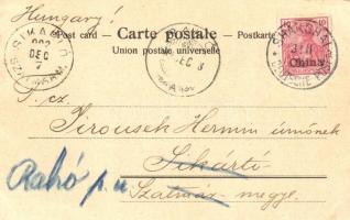 Shanghai, Französischer Bund / lady on bicycle, Sze Yuen Ming (EK)