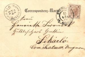 1898 (Vorläufer!) Sternberk, Sternberg in Mähren; K.k. Webeschule, Nonnenkloster, Schloss / school, ...