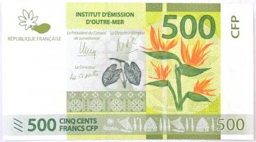 Francia csendes-óceáni Területek 2014. 500Fr T:II French Pacific Territories 2014. 500 Francs C:XF