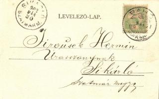 Rahó, Rakhiv; vasútállomás. Wizner és Dávid kiadása / railway station (EK)