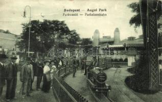 Budapest XIV. Angol Park, Parkvasút, Meinhardt Fr. Curt (EK)