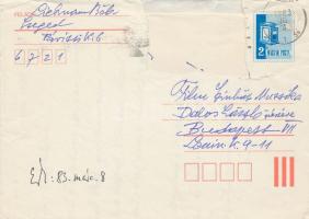 1983 Liebmann Béla (1899-?) szegedi fotóművész levele Dalos László (1907-?) nótaszerző, zenei szakír...