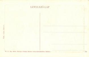 Mohács, Király utca, Rosenthal Tivadar üzlete, Dreher sörraktár, lovasszekér, W. L. Bp. 4974. Pollák...
