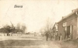 1926 Ófehértó, utcakép Hangya szövetkezeti üzlettel, photo