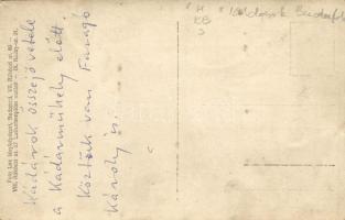 Budapest XXII. Budafok, Kádárok összejövetele a kádár műhely előtt, köztük Faragó Károly. csoportkép...