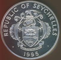 Seychelles 1995. 25R Ag "Veszélyeztetett állatvilág" T:BU