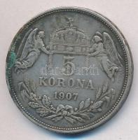 1907KB 5K Ag "Ferenc József" T:2- ph.
Adamo K7