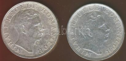 Románia 1942. 200L Ag (2x) T:2