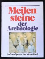 Meilesteine der Archäologie. Auf den Spuren der Menschheit. Szerk.: Hans Georg Niemeyer, Rudolf Pörtner. Herrsching, 1987, Pawlak. Kiadói kartonált papírkötés, fotókkal gazdagon illusztrálva, német nyelven. Jó állapotban. / Hardback, in german language, in good condition.