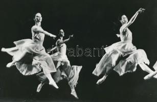 cca 1975 Balettfotók, 4 db vintage fotó, 15x23 cm