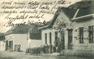 Olasztelek, Talisoara; Kolumbán István kereskedése / shop