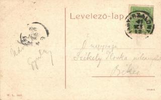 Nagyszalonta, Salonta; Gimnázium. W. L. 1601. / grammar school