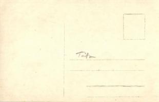 Tátra, Csorba-tó, kirándulók képe a vízesésénél / waterfall, hikers, photo