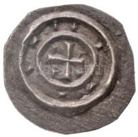 1116-1131. Denár Ag "II. István" (0,46g) T:1,1- / 
Hungary 1116-1131. Denar Ag "Step...