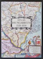 Szántai Lajos: Atlas Hungaricus. Magyarország nyomtatott térképei 1528-1850. 1-2. köt. Bp., 1996, Akadémiai. Vászonkötésben, papír védőborítóval, jó állapotban. /  Cloth binding with paper dust jacket, in good condition.