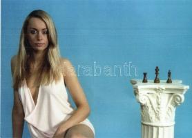 8 db MODERN megíratlan erotikus sakk képeslap / 8 MODERN unused erotic chess postcards