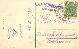 Oswiecim, Szkola klaszterowa / Klosterschule / cloister school, street view