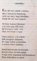 Petőfi Sándor: Versek. 1844-1845. Első kiadás! Pest, 1845. Beimel József 188 l. Érdekessége, hogy eg...
