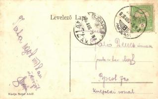 Tata-Tóváros, Nagy-tó halászata. Kiadja Nobel Adolf